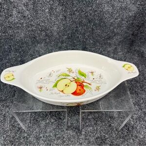 Kent Pottery New Fruit Collection-Apple Au Gratin Casserole Bakery Dish